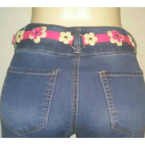 Pink Flower Belt - Picture 3 of 3